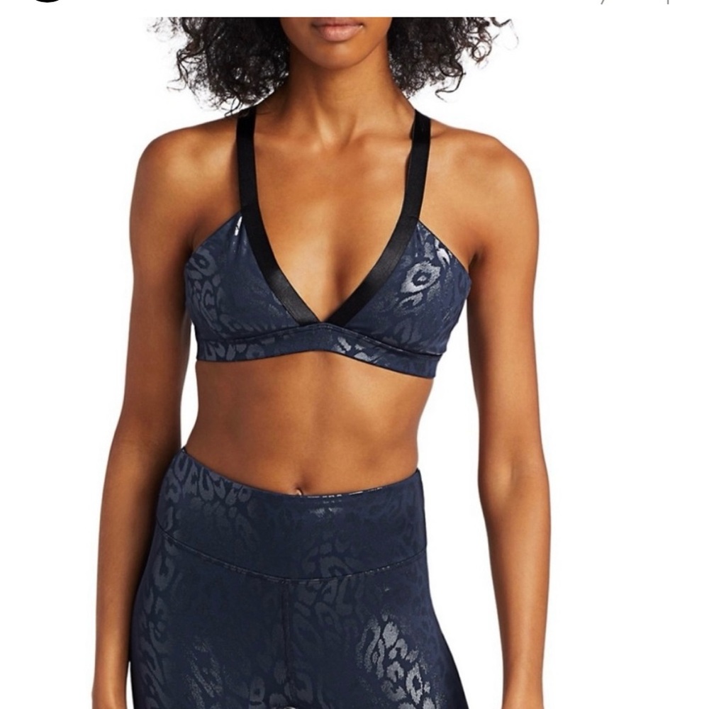 Heroine Sport set blue shine animal print